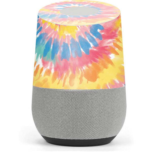 Rainbow Tie Dye Google Home Skin